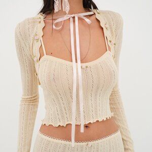 For Love and Lemons Mydna Shrug